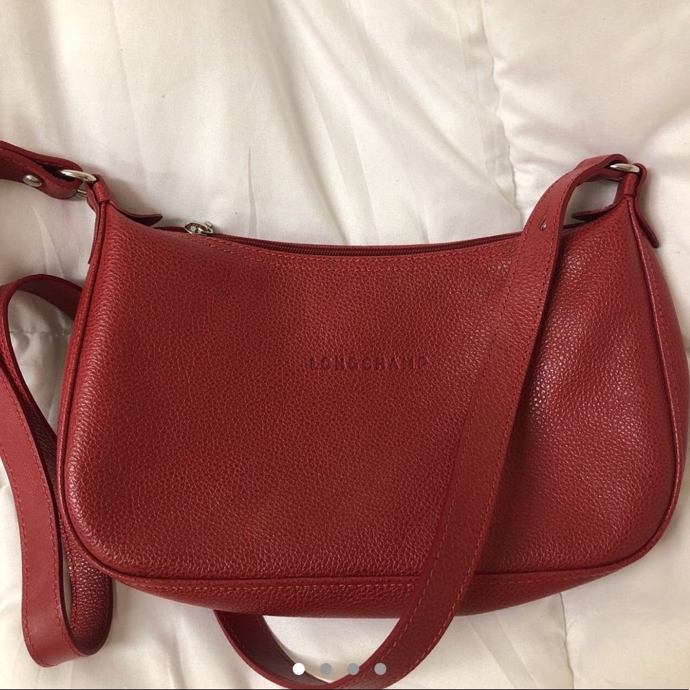 Vintage Red Longchamp Purse